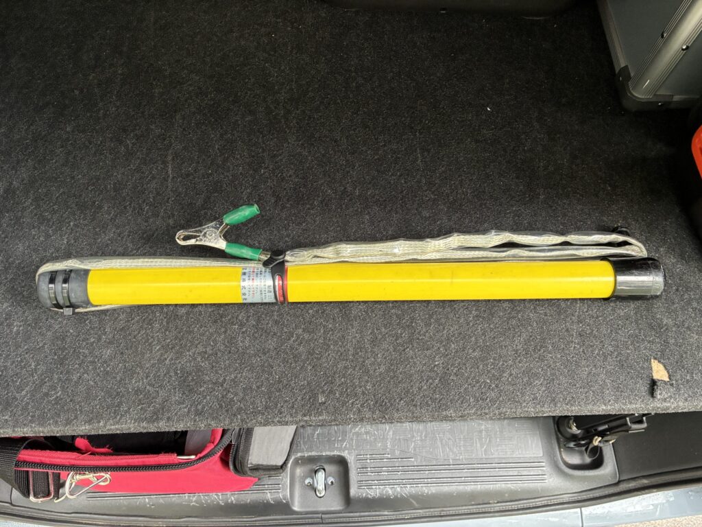 放電棒を106mmでまとめた