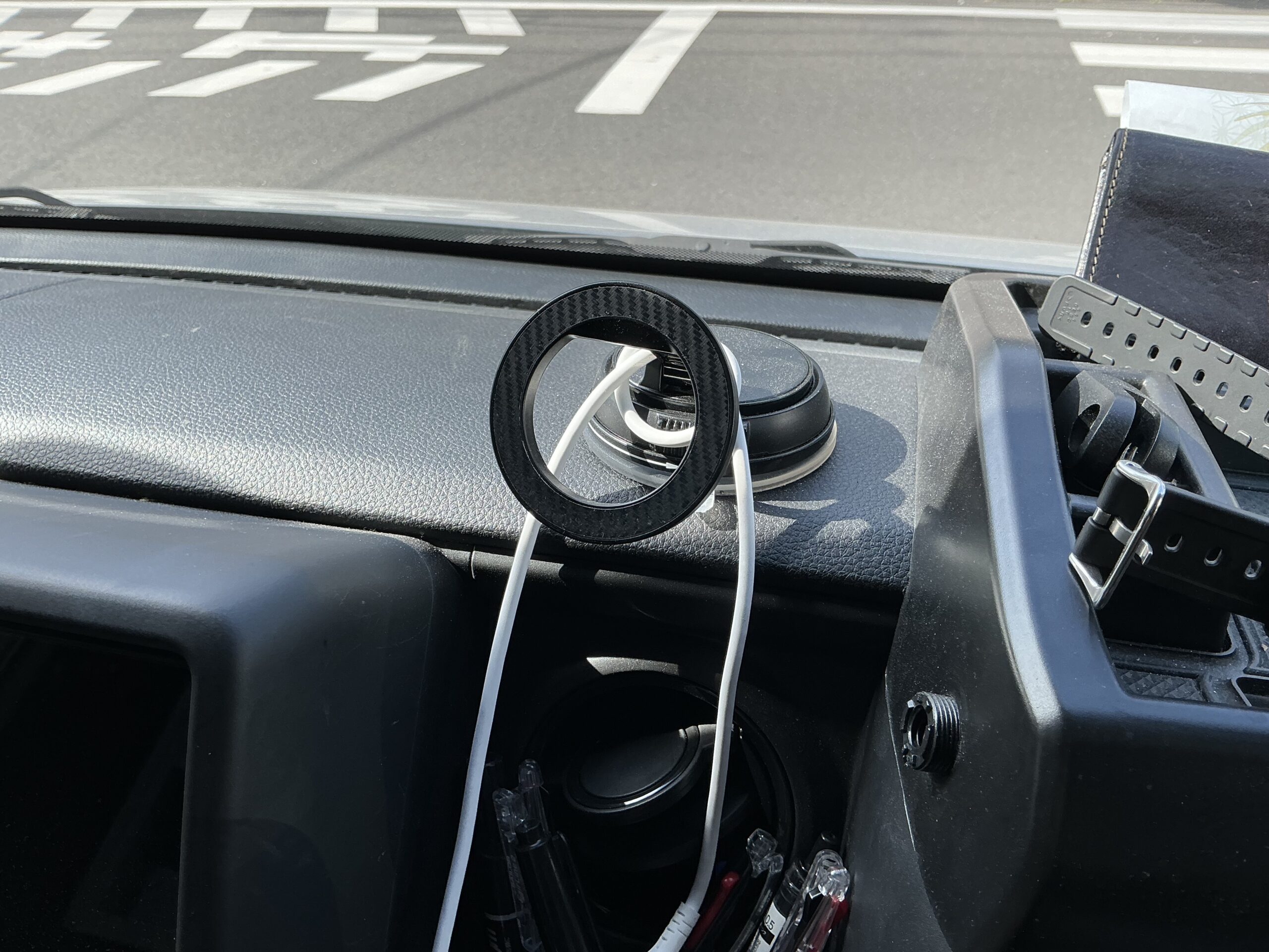 N-VANに取り付けた状態